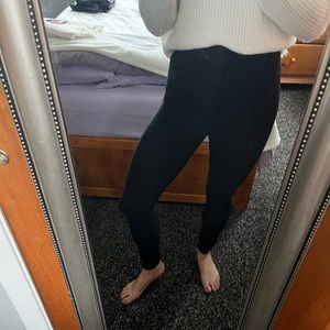 Super High Waisted Express Black Jeggings Jeans